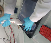 Chargement d’un gel